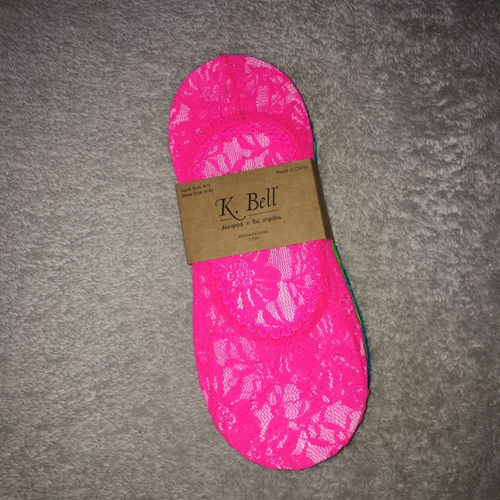 NEW Lace Liner Socks